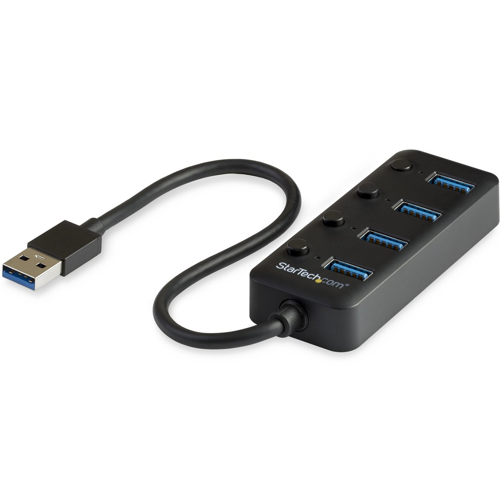 Startech StarTech.com 4 Port Bus Powered USB Hub with Individual On/Off Switches, 3.0 (5Gbps)
