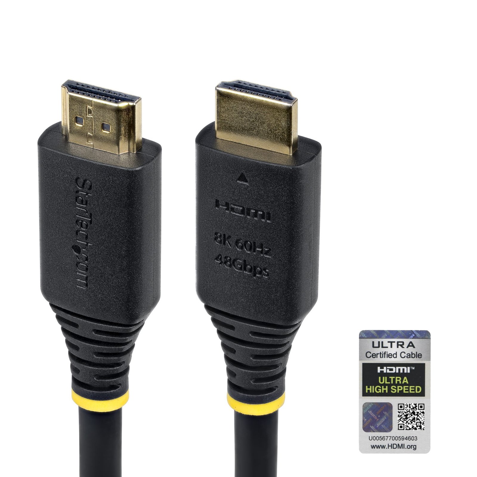 Startech StarTech.com 15ft (4.6m) Certified Ultra High Speed HDMI Cable, 8K 60Hz/4K 120Hz, 2.1 with