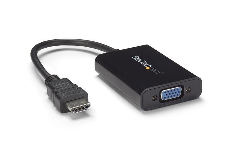 Startech StarTech.com HDMI to VGA Video Adapter Converter with Audio for Desktop PC / Laptop /