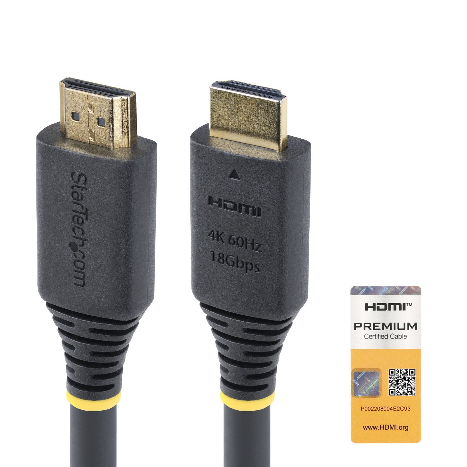 Startech StarTech.com 25ft (7.6m) Premium Certified High Speed HDMI Cable, 4K 60Hz/1440p 144Hz,