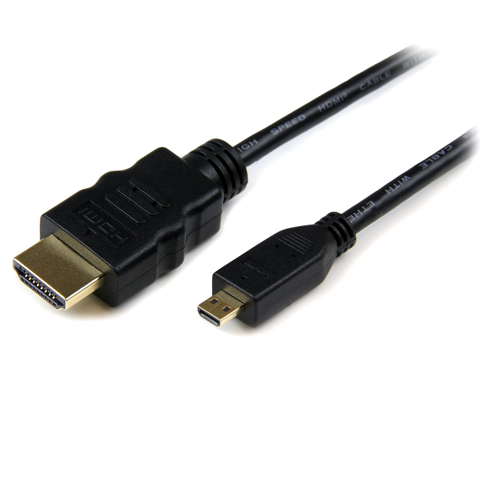 Startech StarTech.com 6ft (1.8m) Micro HDMI to Cable with Ethernet - 4K 30Hz Video - Durable High