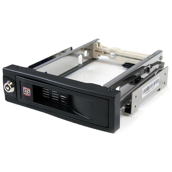 Startech StarTech.com 5.25in Trayless Hot Swap Mobile Rack for 3.5in Hard Drive, TAA-Compliant