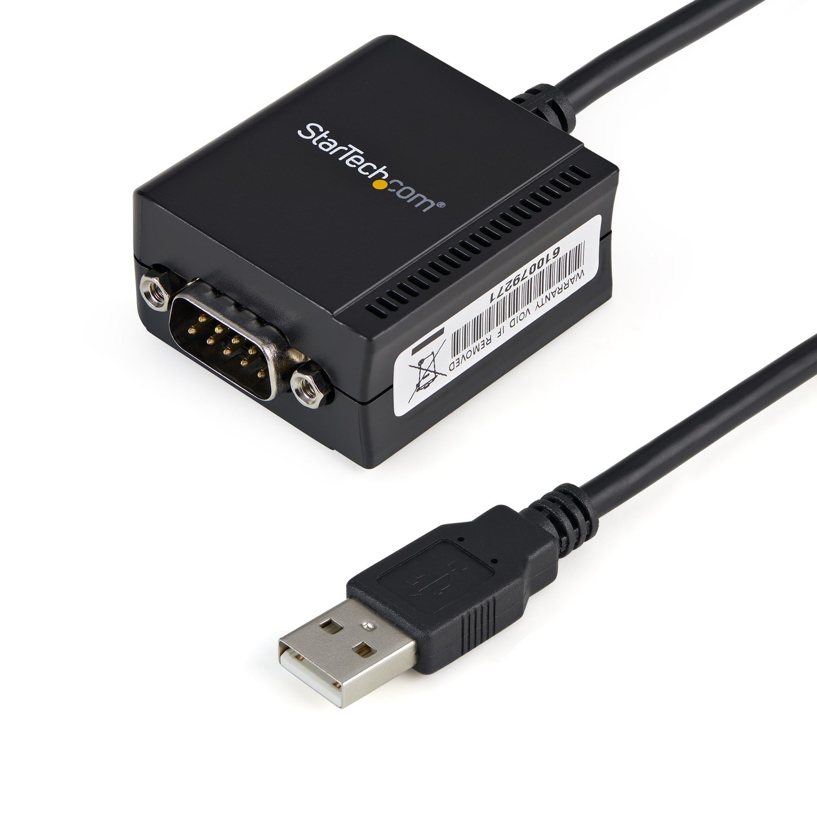 Startech StarTech.com 6ft (1.8m) 1-Port FTDI USB to Serial RS232 Adapter Cable with COM Retention,