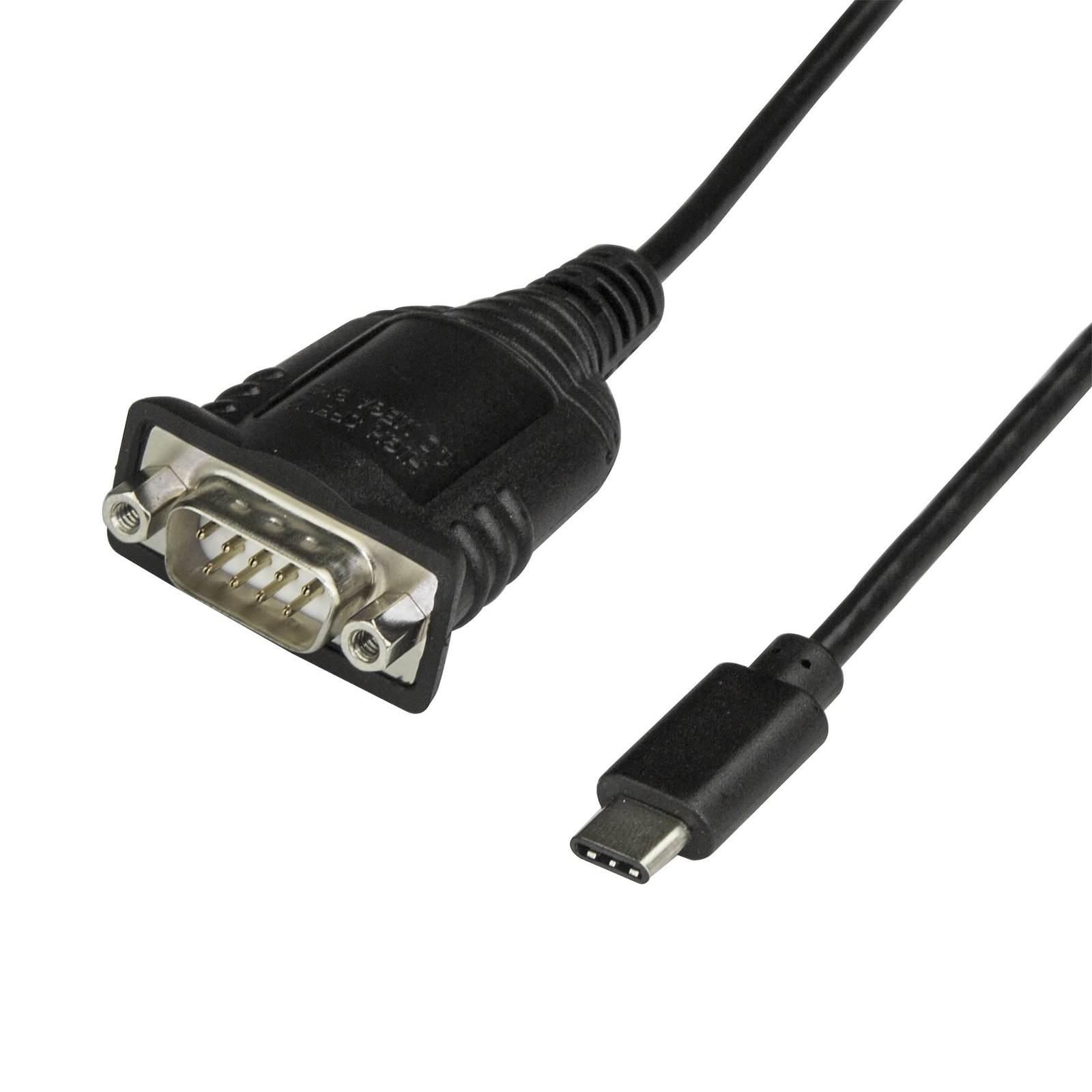 Startech StarTech.com USB C to Serial Adapter Cable with COM Port Retention - 16" (40cm) Type RS232