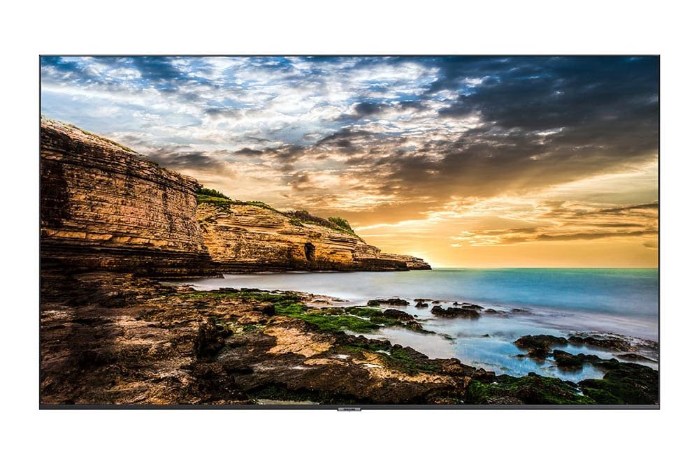 Samsung LH75QETEPGCXGO Signage Display 190.5 cm (75") LED 300 cd/m² 4K Ultra HD Black Built-in
