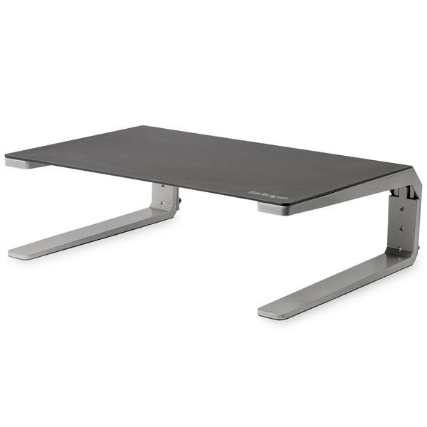 Startech StarTech.com Monitor Riser Stand - Steel and Aluminum - Height Adjustable - For up to 32"