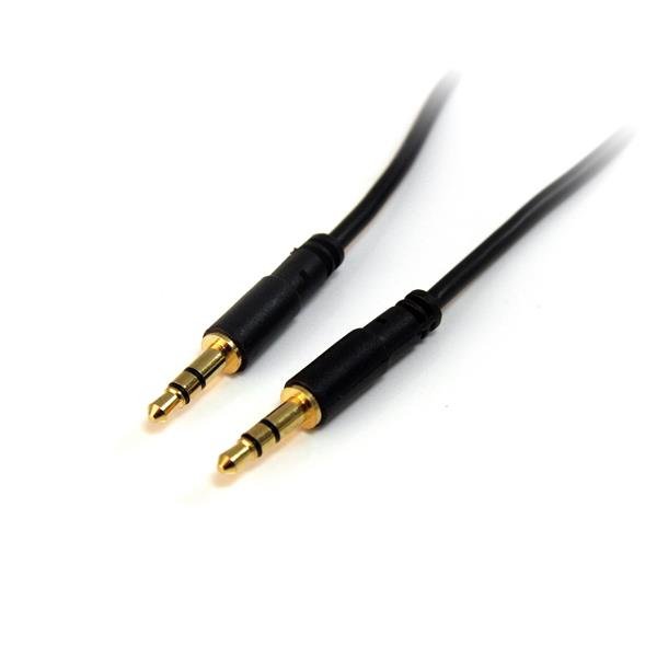 Startech StarTech.com 10 ft Slim 3.5mm Stereo Audio Cable - M/M MU10MMS