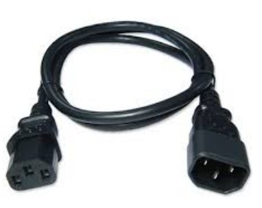 Zebra CS-CAB-NA-IEC-L power cable Black 0.97 m C13 coupler C14