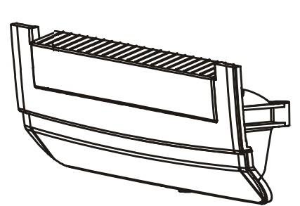 Zebra 105934-030 printer/scanner spare part/accessory Front panel