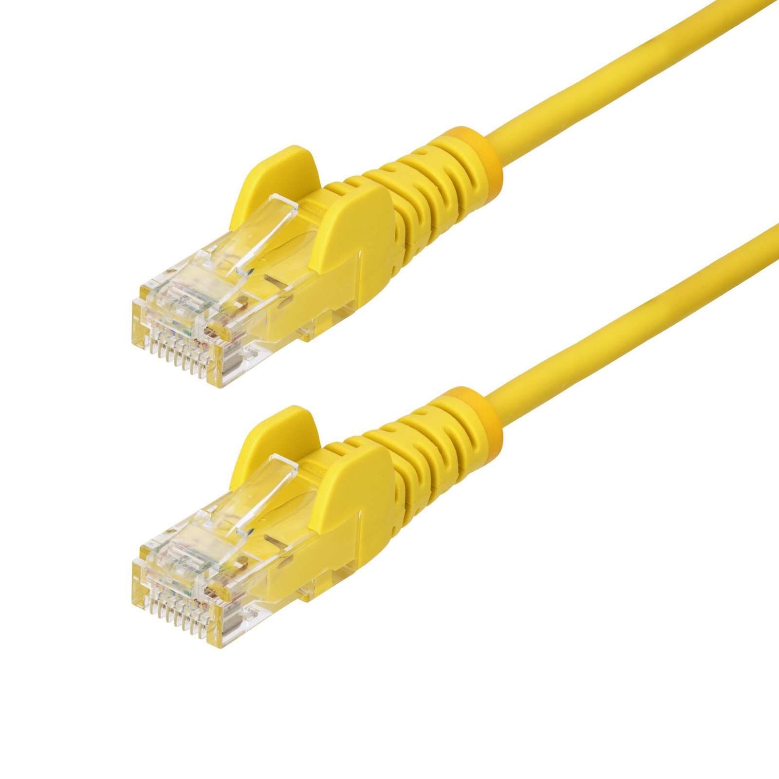 Startech StarTech.com 3ft Yellow Slim CAT6 Ethernet Cable, Snagless, 100W PoE, UTP, LSZH, 28AWG
