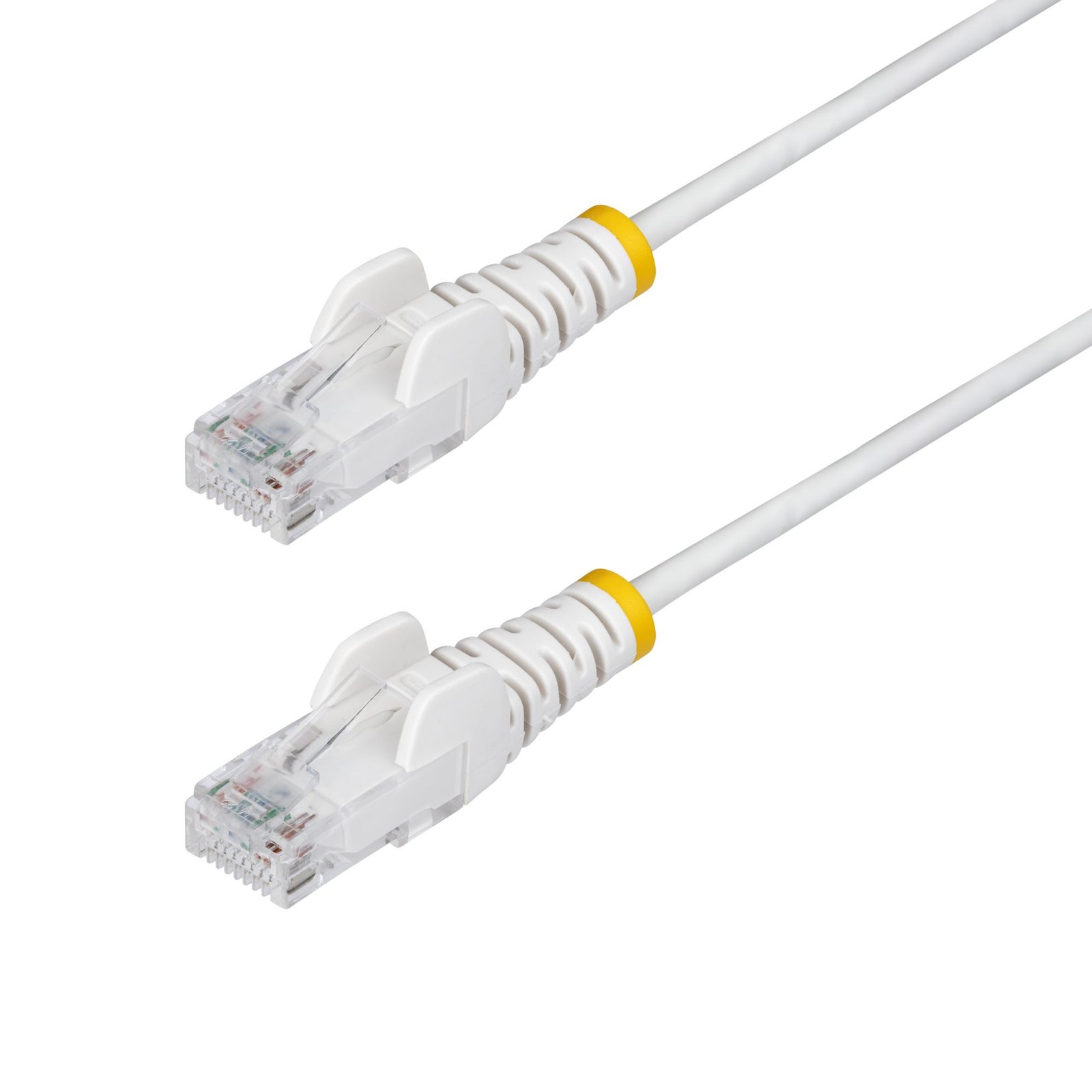 Startech StarTech.com 5ft White Slim CAT6 Ethernet Cable, Snagless, 100W PoE, UTP, LSZH, 28AWG Pure