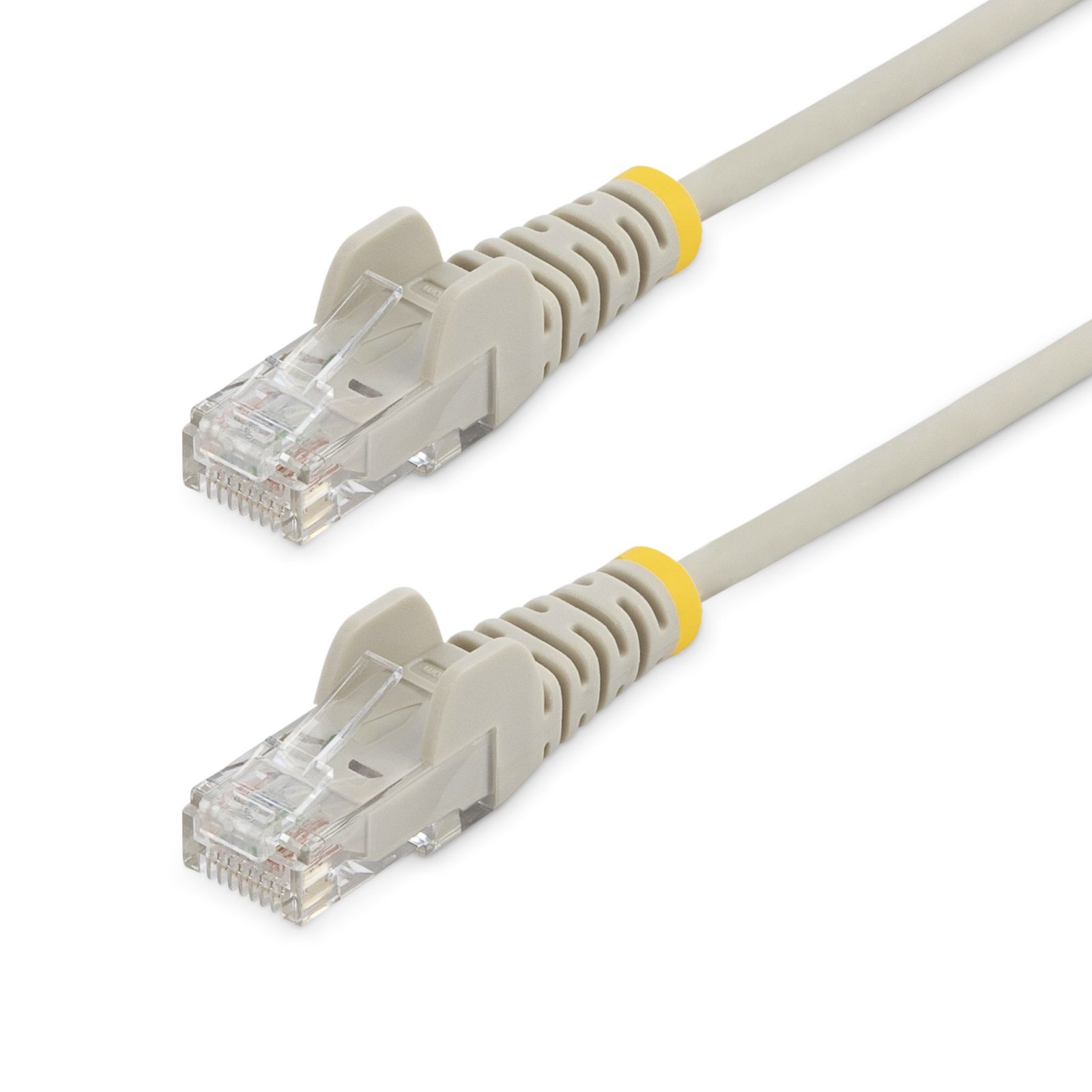 Startech StarTech.com 6 in. CAT6 Ethernet Cable - Slim - Snagless RJ45 Connectors - Gray N6PAT6INGRS