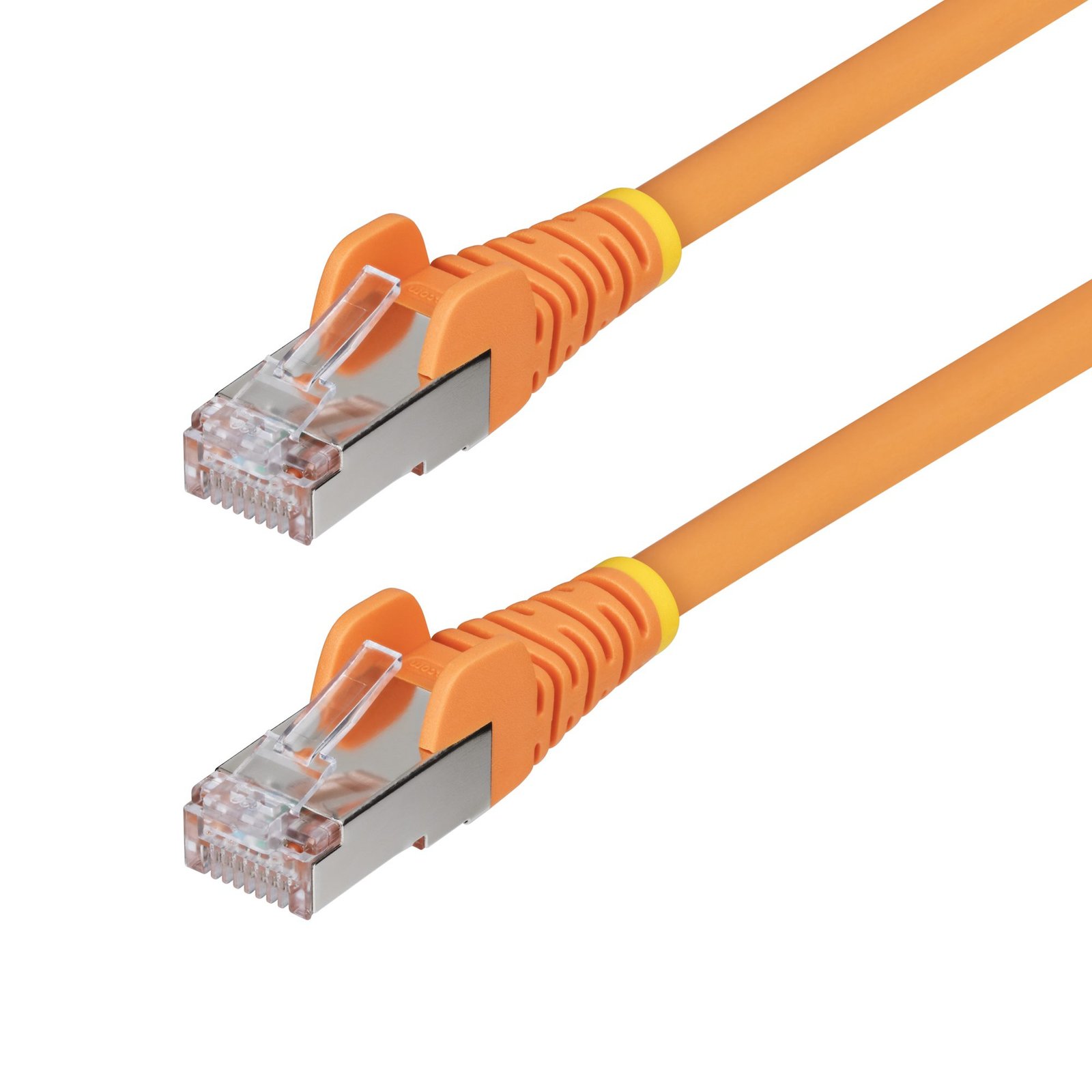 Startech StarTech.com 1ft Orange CAT6a Ethernet Cable, Snagless RJ45, 10GbE, 100W PoE++, S/FTP,