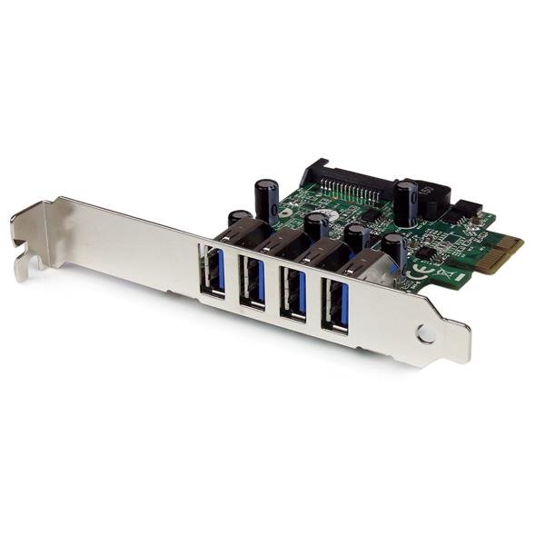 Startech StarTech.com 4 Port PCI Express PCIe SuperSpeed USB 3.0 Controller Card Adapter with UASP
