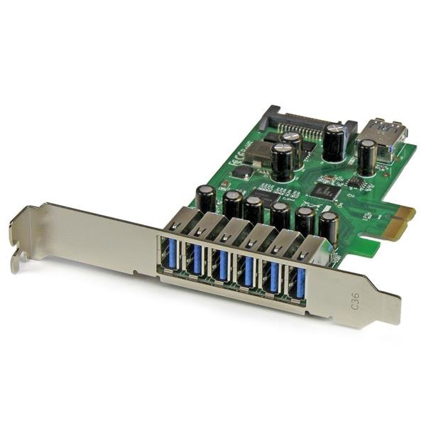 Startech StarTech.com 7-Port PCI Express USB 3.0 Card - 5Gbps - Standard and Low-Profile Design -