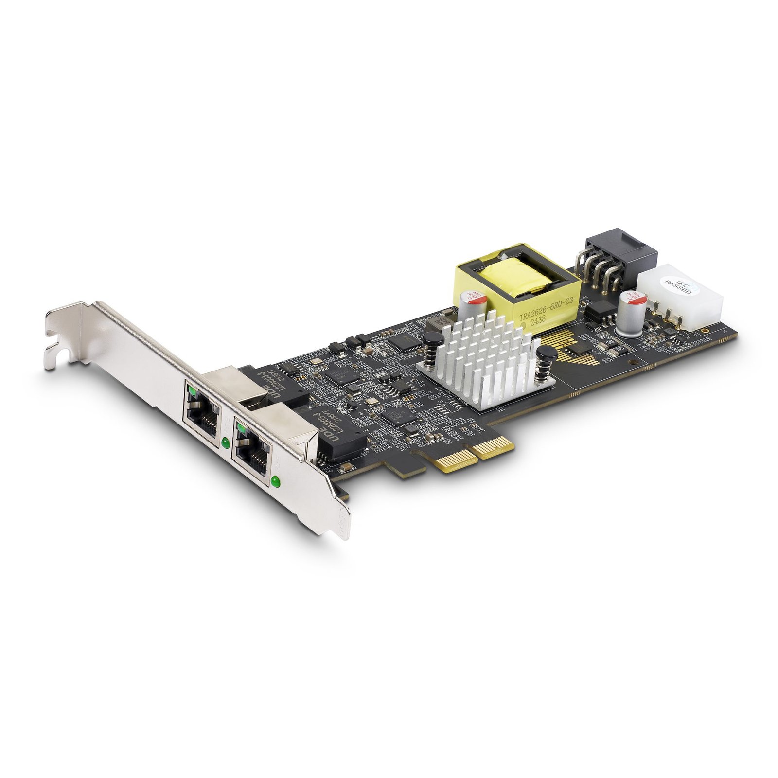 Startech StarTech.com 2-Port 2.5Gbps NBASE-T PoE Network Card, Dual Intel I225-V, 802.3af/at