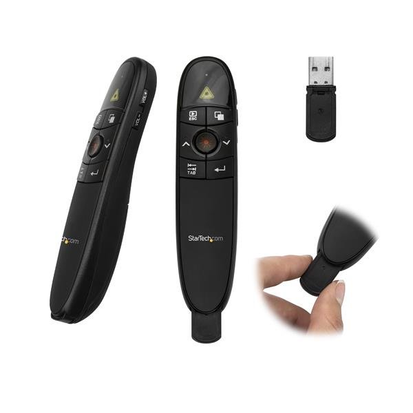Startech StarTech.com Wireless Presentation Remote with Red Laser Pointer - 90 ft. (27 m) - TAA
