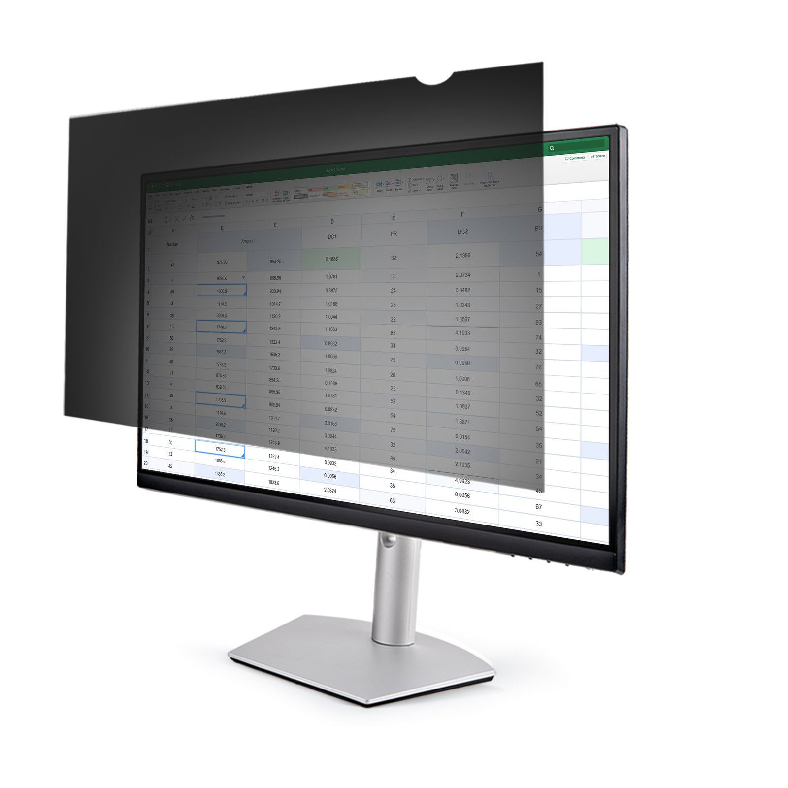 Startech StarTech.com Monitor Privacy Screen for 23.8" Display - Computer Security Filter - Blue