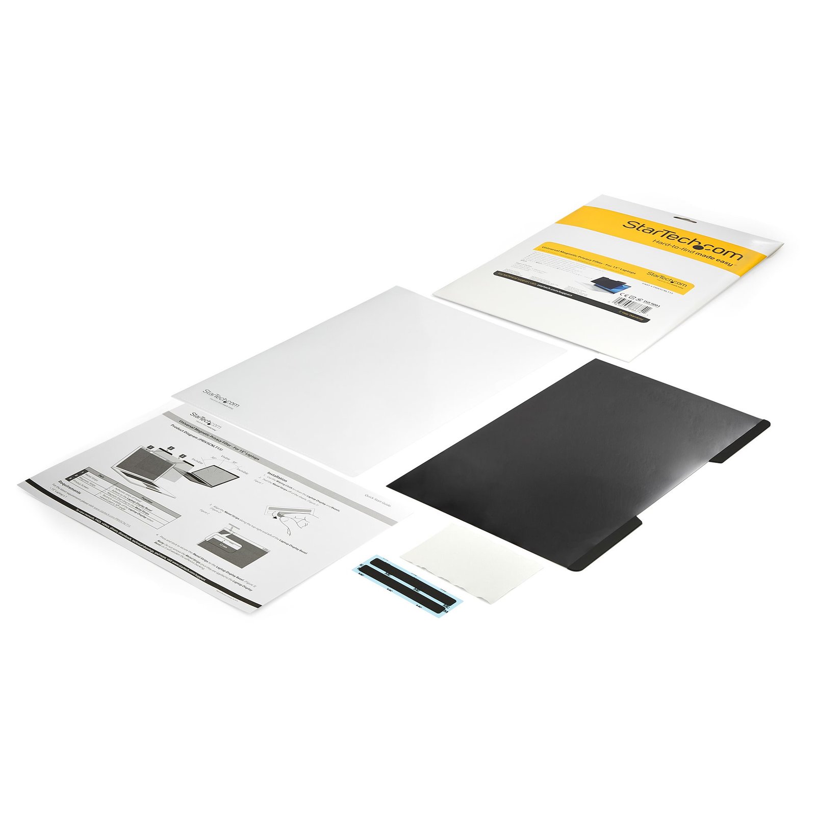 Startech StarTech.com Laptop Privacy Screen for 15.6" Notebook - Magnetic Removable Display