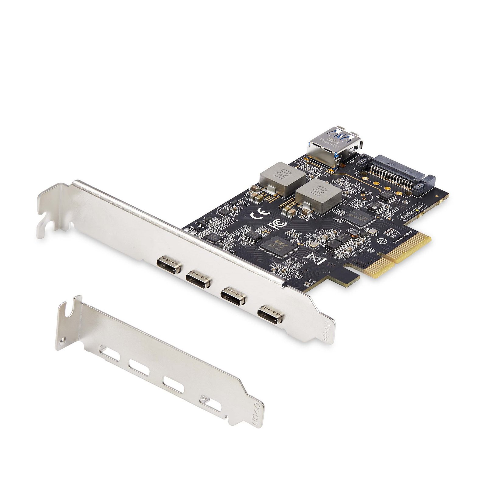 Startech StarTech.com 5-Port USB PCIe Card, 3.2 10Gbps, PCI Express with 4x USB-C Ports, 1x USB-A