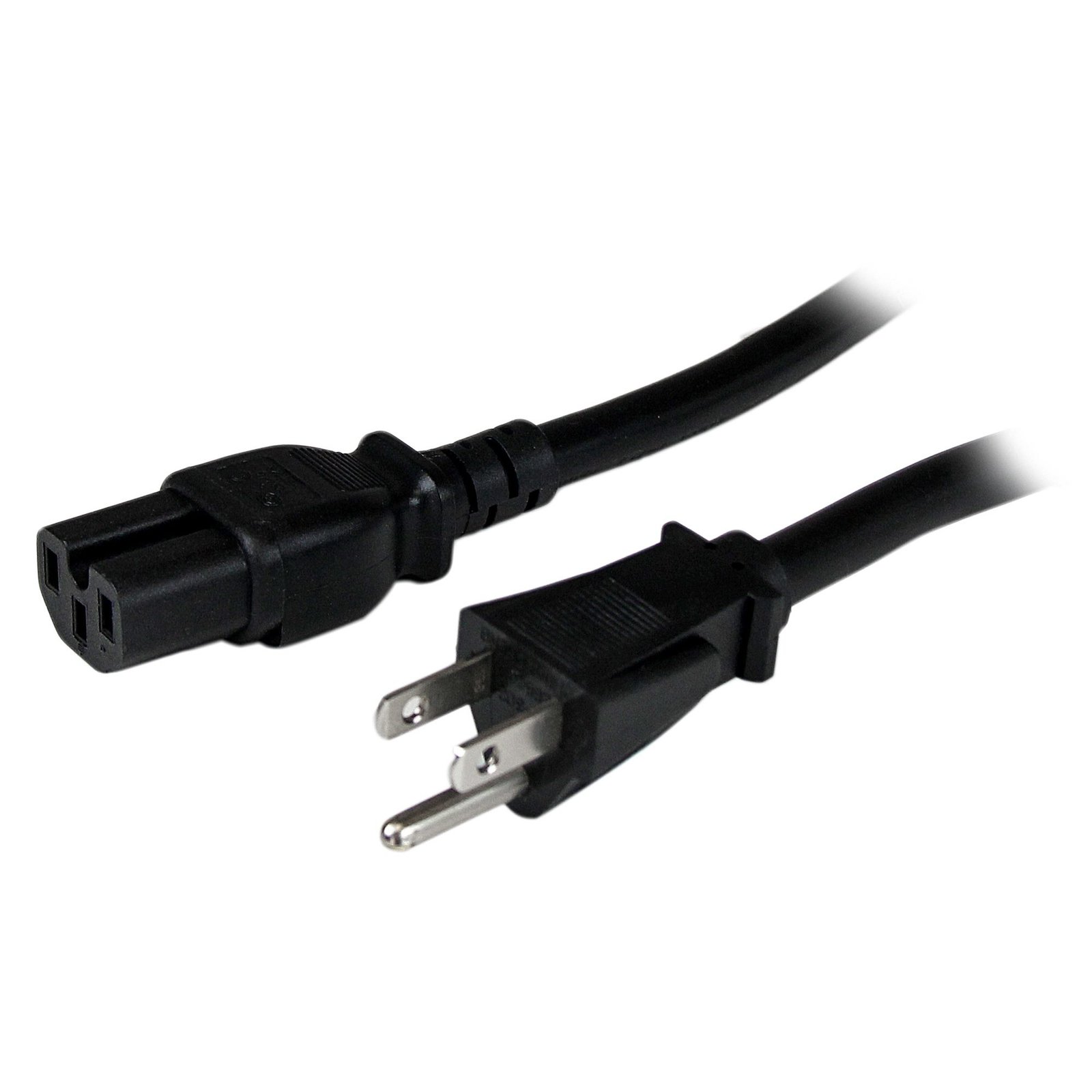 Startech StarTech.com 4ft (1.2m) Heavy Duty Power Cord, NEMA 5-15P to C15 AC 15A 125V, 14AWG,