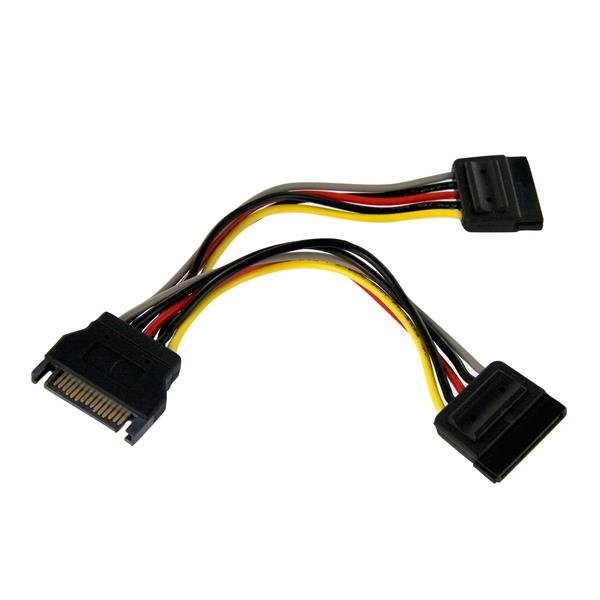 Startech StarTech.com 6in SATA Power Y Splitter Cable Adapter - M/F PYO2SATA
