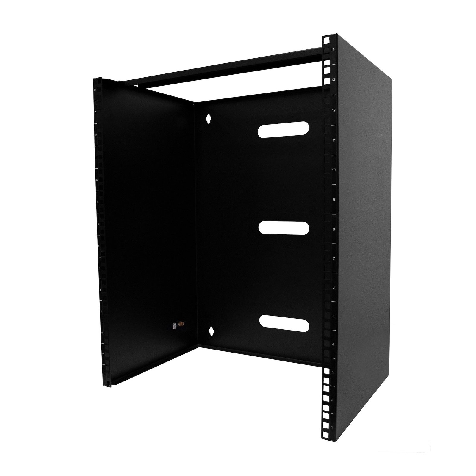 Startech StarTech.com 14U Wall Mount Network Rack - 14" (35.5cm) Deep (Low Profile) - 19" Patch