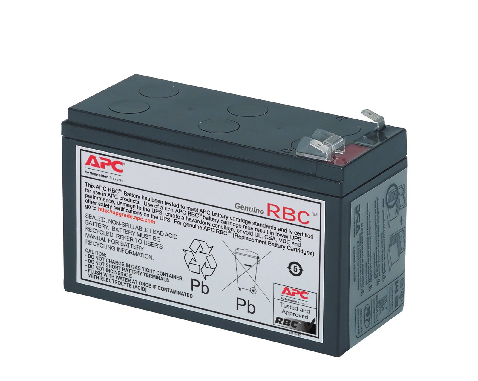 APC by Schneider Electric Battery Replacement Cartridge RBC17 (OEM)