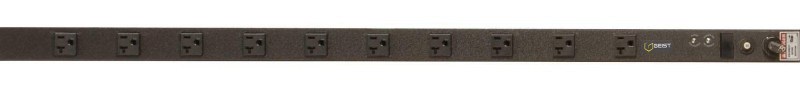 Vertiv Geist VSSAN104-102S20 power distribution unit (PDU) 10 AC outlet(s) 0U Black 28012VH
