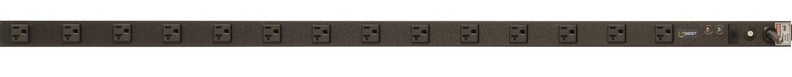 Vertiv VSSC144-101R15 power distribution unit (PDU) 14 AC outlet(s) Black 14747