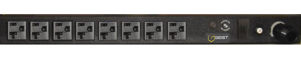 Vertiv Geist NSVLN080-102S20TL power distribution unit (PDU) 8 AC outlet(s) 0U Black 28013VH