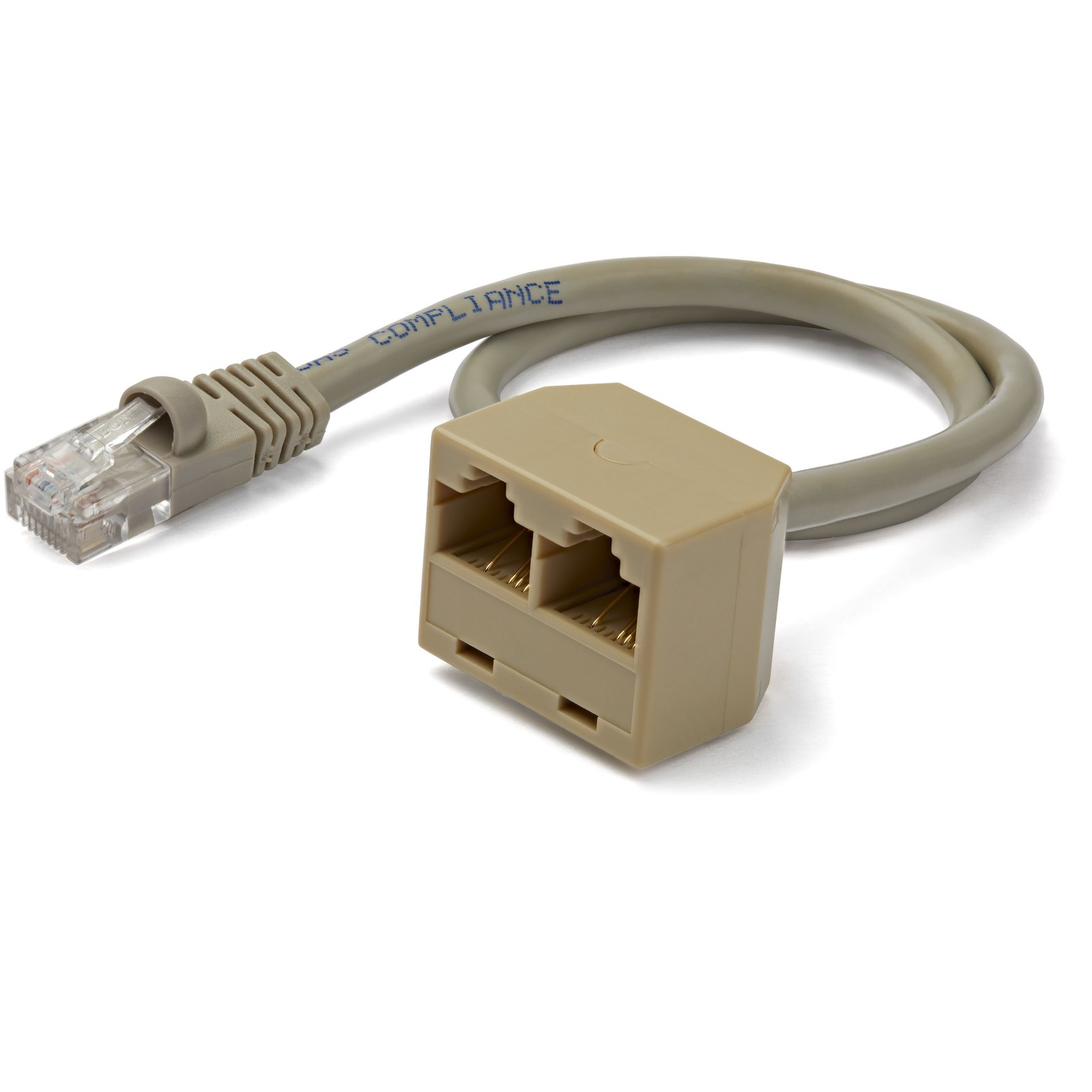 Startech StarTech.com 2-to-1 RJ45 Splitter Cable Adapter - F/M