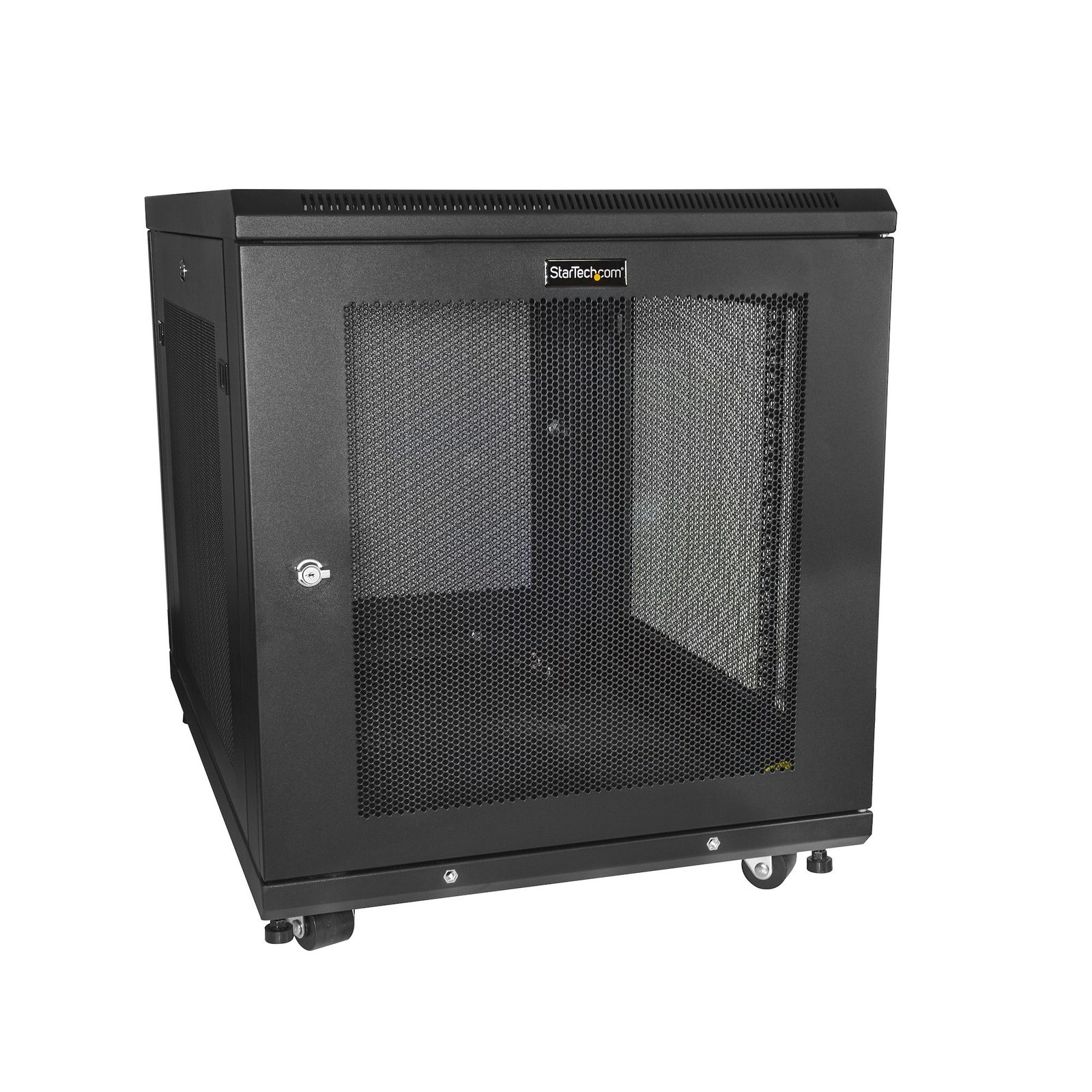 Startech StarTech.com 12U Enterprise-Grade Server Rack Cabinet Kit, 19in Enclosed 4-Post with Shelf