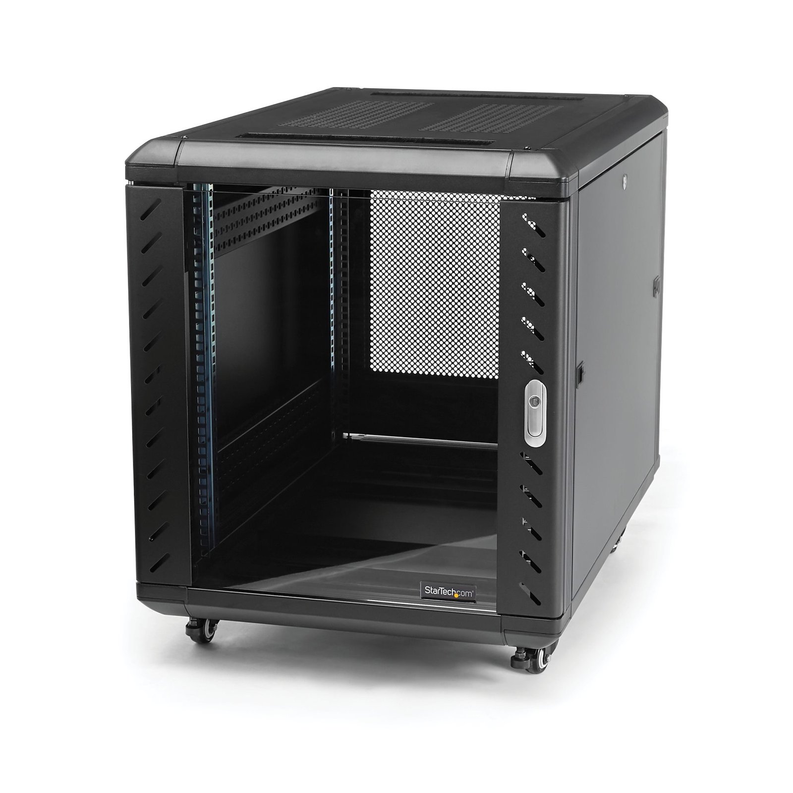 Startech StarTech.com 12U Enterprise-Grade Flat Pack Server Rack Cabinet, 19in Enclosed 4-Post with