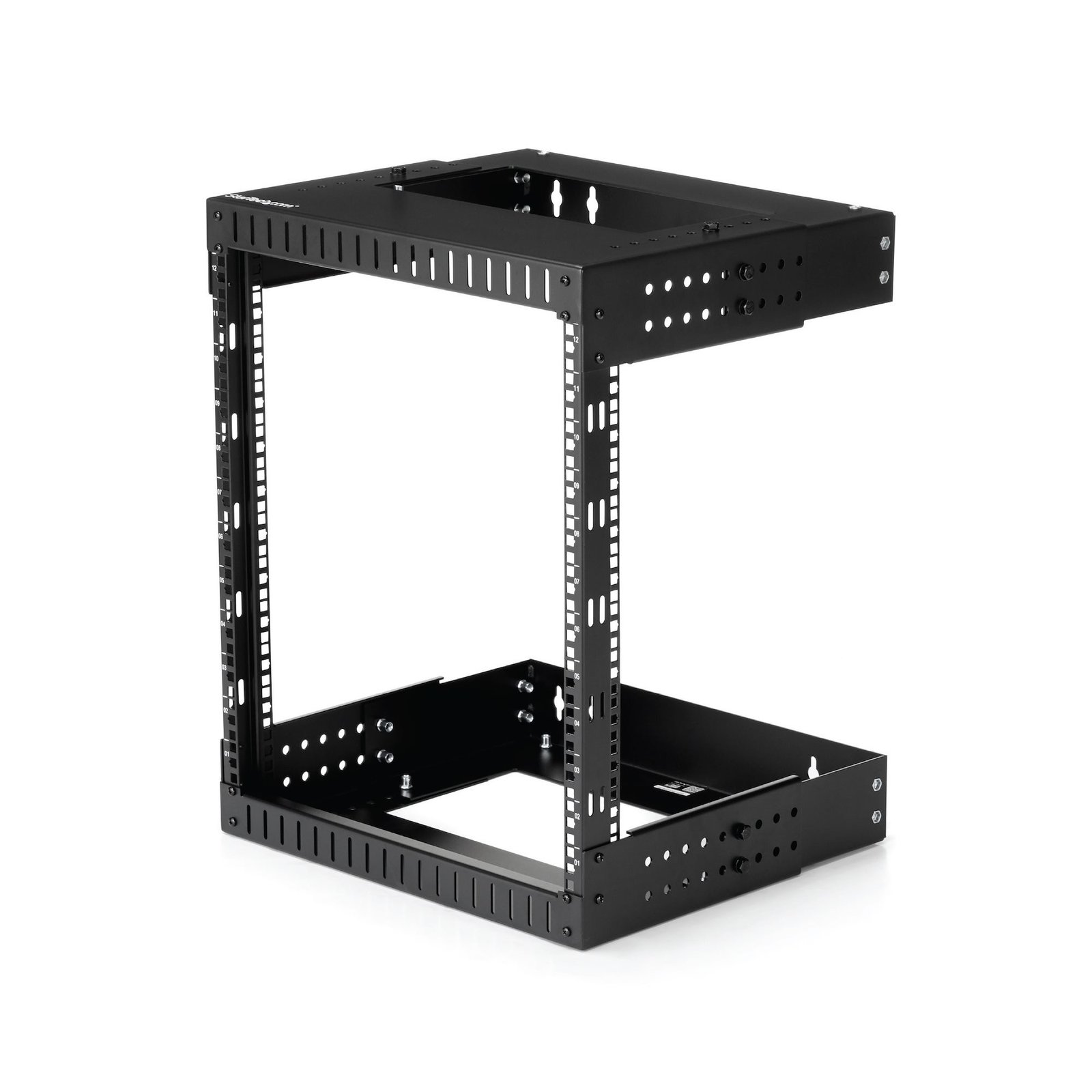 Startech StarTech.com 2-Post 12U Heavy-Duty Wall Mount Network Rack, 19" Open Frame Server with