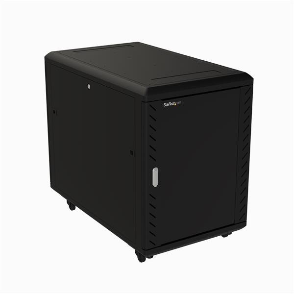 Startech StarTech.com 15U Enterprise-Grade Flat Pack Server Rack Cabinet, 19in Enclosed 4-Post with