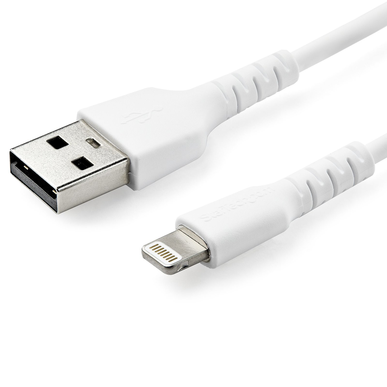 Startech StarTech.com 3 foot (1m) Durable White USB-A to Lightning Cable - Heavy Duty Rugged Aramid