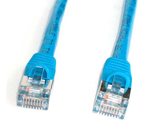 Startech StarTech.com 10 ft Cat5e Blue Snagless Shielded RJ45 STP Cat 5e Patch Cable - 10ft Cord