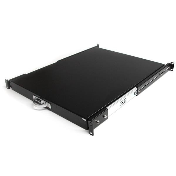 Startech StarTech.com 1U Sliding Server Rack Mount Keyboard Shelf Tray, 55lbs (25Kg), 22in (55cm)