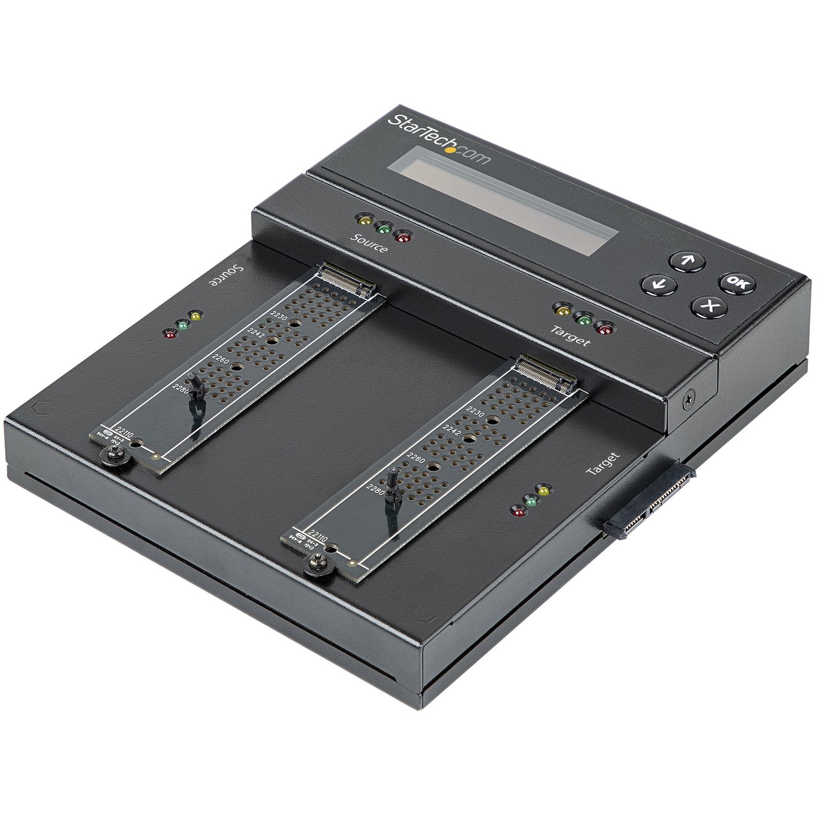 Startech StarTech.com Standalone M.2 SATA & NVMe Duplicator and Eraser - HDD/SSD Cloner/Wiper for