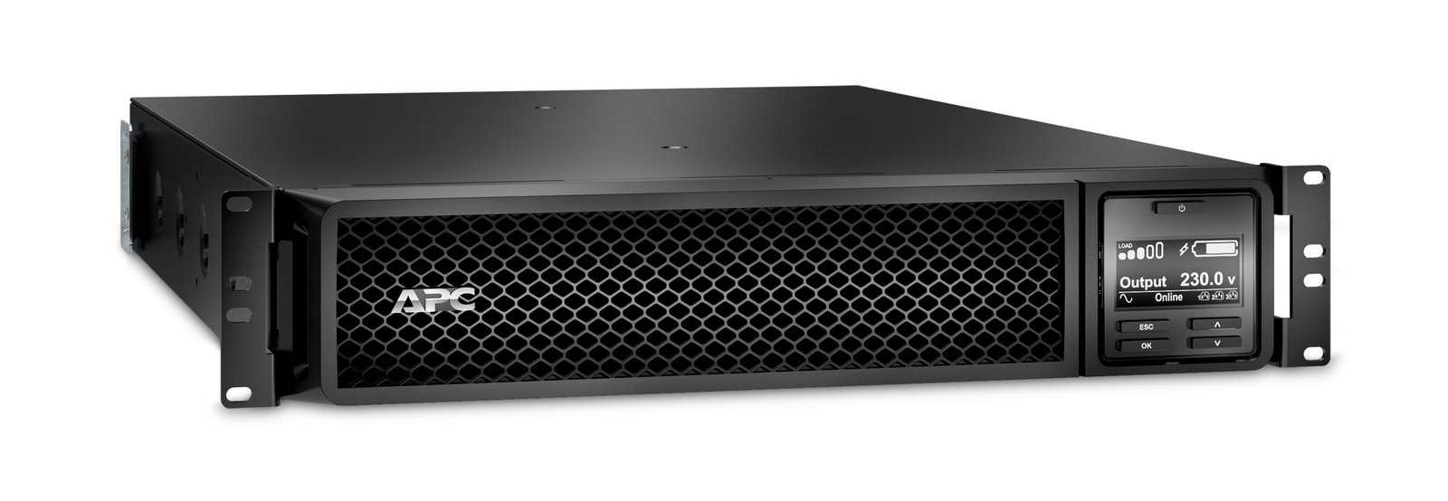 APC by Schneider Electric Smart-UPS On-Line, 3kVA, Rackmount 2U, 208V/230V, 6x C13+2x C19 IEC