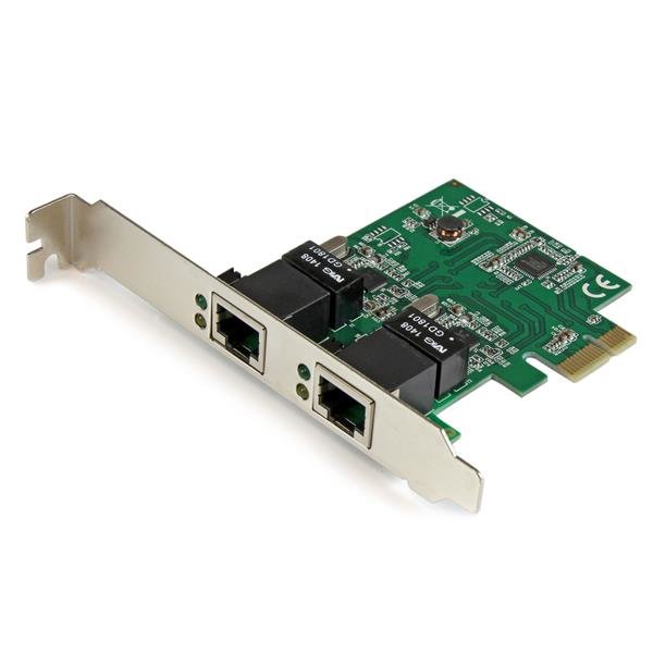Startech StarTech.com Dual Port Gigabit PCI Express Server Network Adapter Card - PCIe NIC