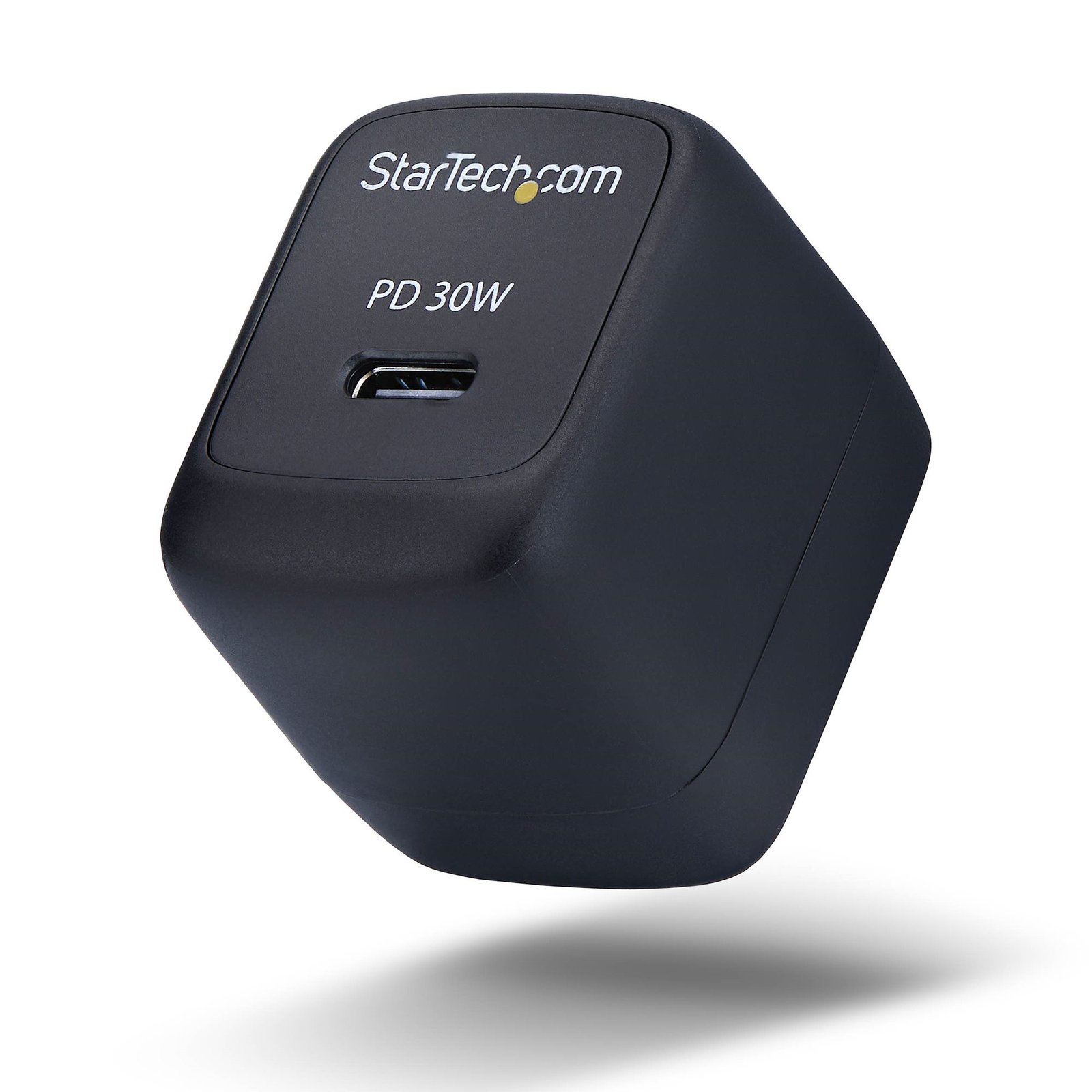 StarTech.com 30W USB‑C Wall Charger, Portable GaN with USB Power Delivery Fast Charging, 103NB-WALL-CHARGER