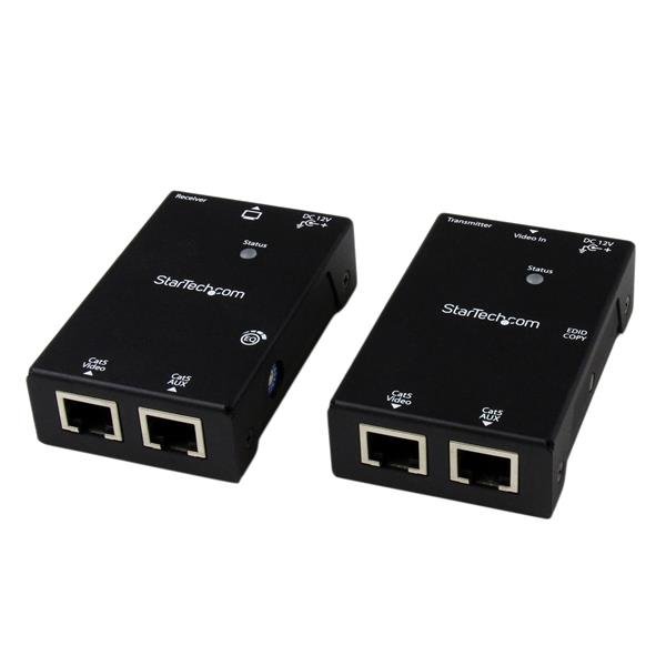 Startech StarTech.com HDMI Over CAT5e/CAT6 Extender with Power Cable - 165 ft (50m) - TAA ST121SHD50