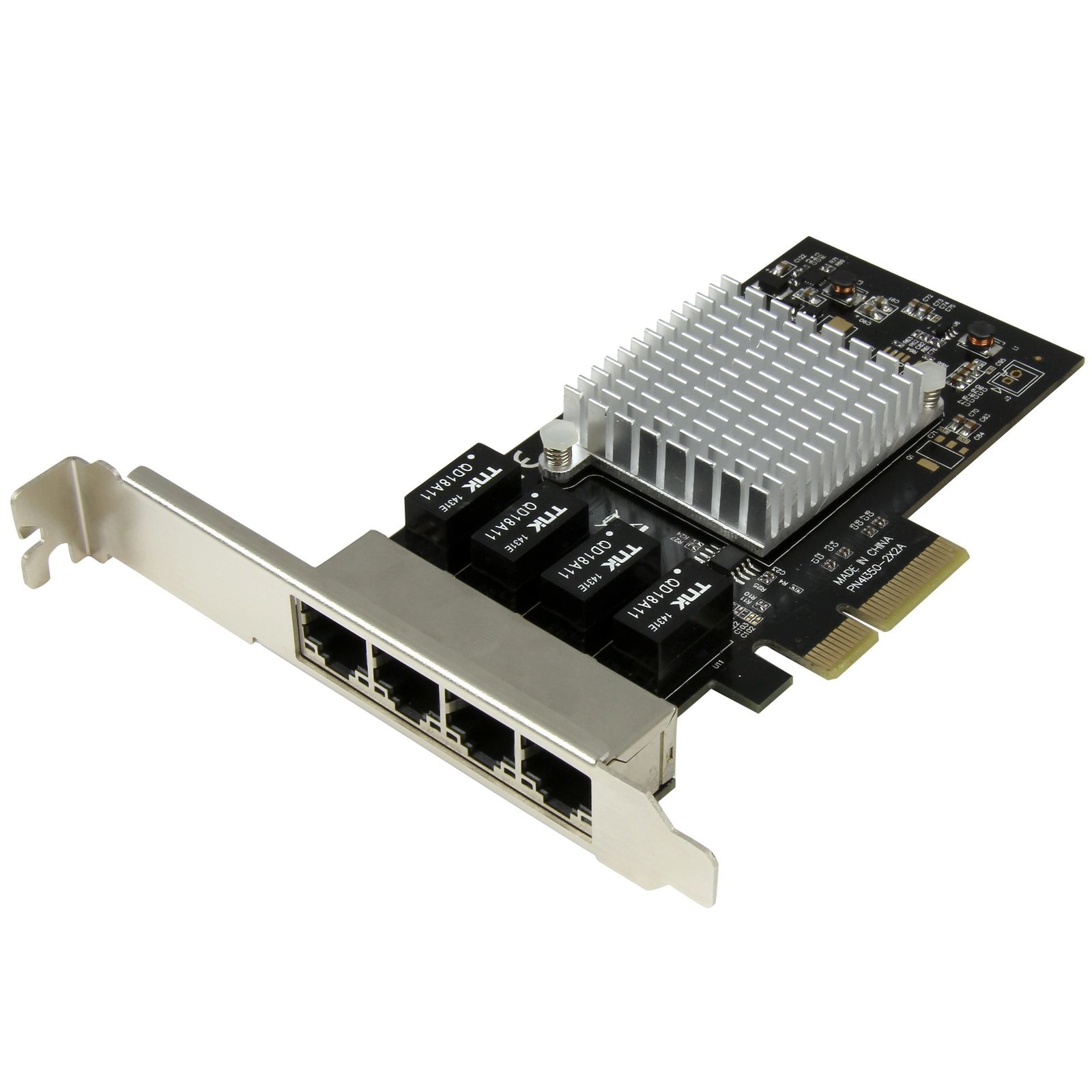 Startech StarTech.com 4-Port Gigabit Ethernet Network Card - PCI Express, Intel I350 NIC ST4000SPEXI