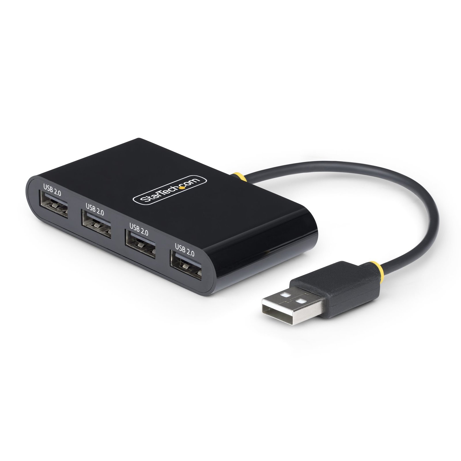 Startech StarTech.com 4-Port USB 2.0 Hub, Bus Powered, Small Travel Mini Splitter, Portable