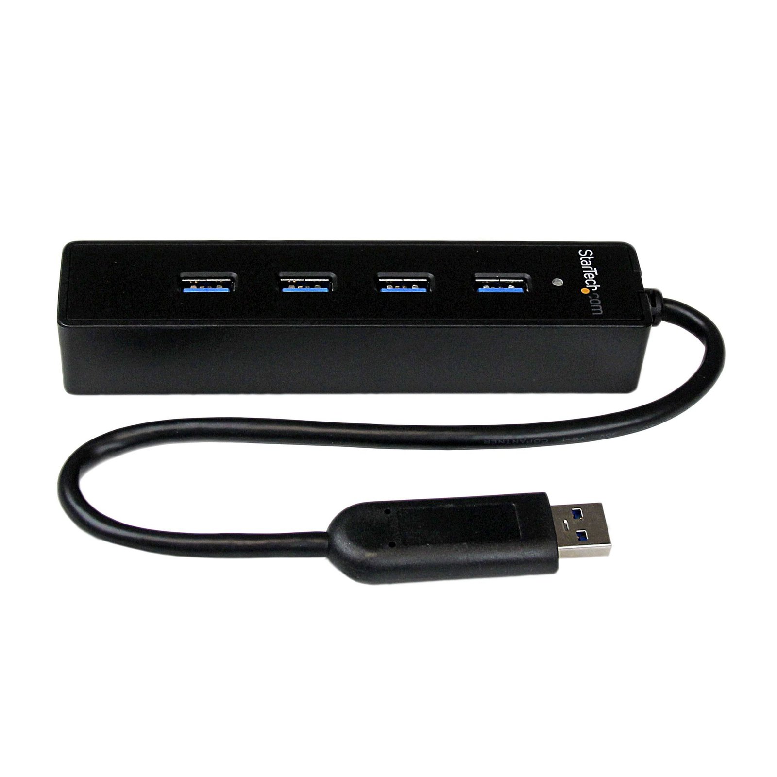 Startech StarTech.com 4 Port Portable SuperSpeed USB 3.0 Hub with Built-in Cable - 5Gbps ST4300PBU3