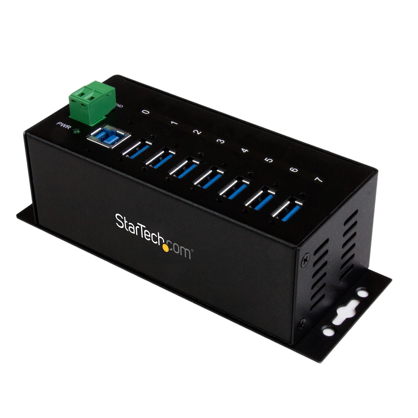 Startech StarTech.com 7-Port USB 3.0 Hub (5Gbps) - Metal Industrial USB-A with ESD Protection &