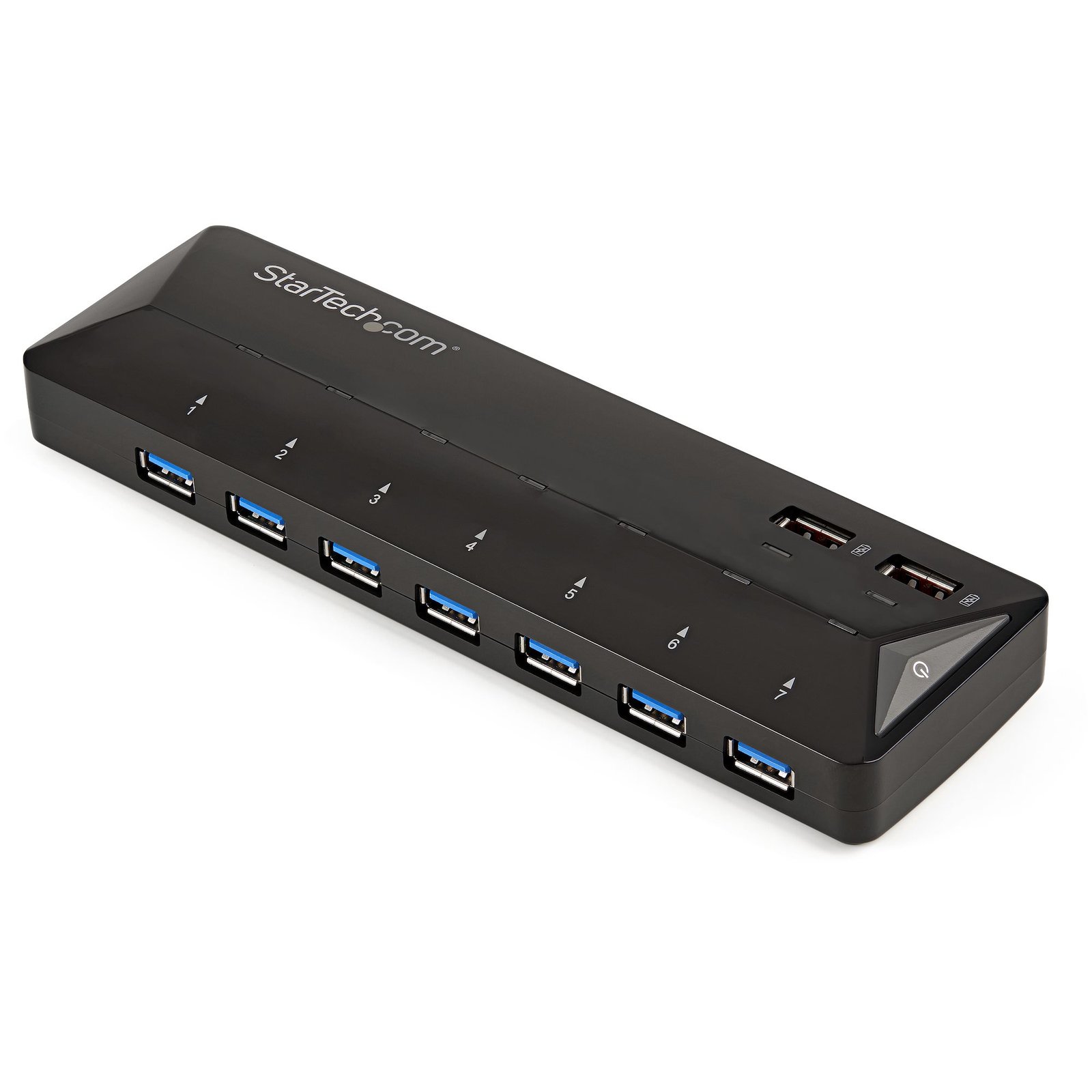 Startech StarTech.com 7-Port USB 3.0 Hub (5Gbps) plus Dedicated Charging Ports - 2 x 2.4A ST93007U2C