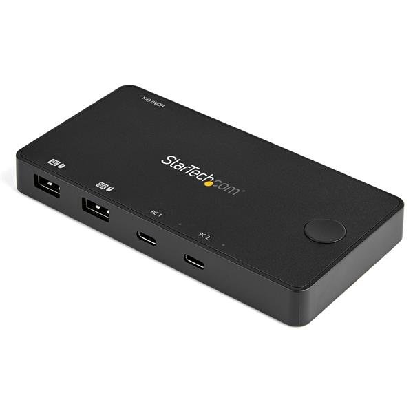 Startech StarTech.com 2 Port USB C KVM Switch - 4K 60Hz HDMI - Compact Dual UHD Type Desktop Mini